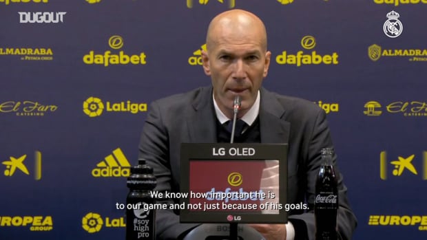 Zinedine Zidane: 'It's three very important points, but there’s still a long way to go'